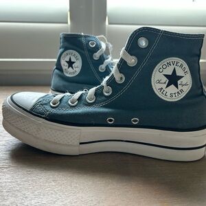 Converse Chuck Taylor All Star High Top Sneakers - Teal Blue 6,5 new